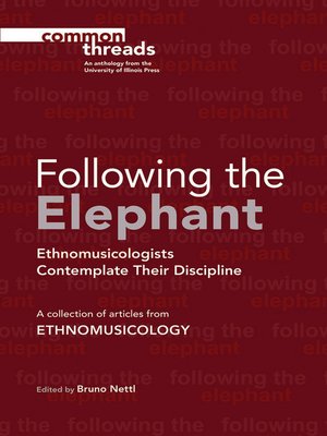 cover image of Following the Elephant